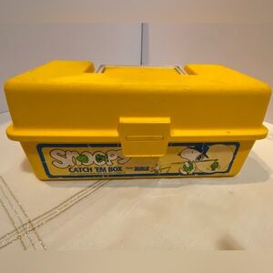 Vintage Snoopy Tackle Box